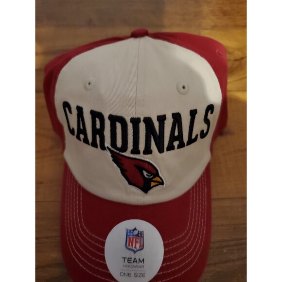 Arizona Cardinals NFL Red White Hat Football Team Headwear One Size